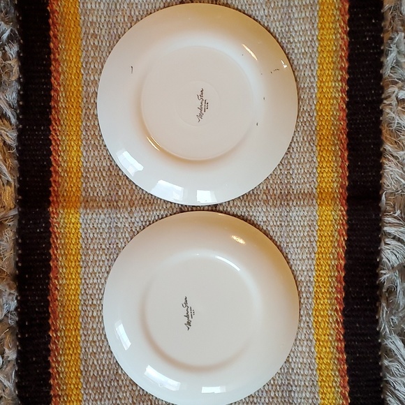 Vintage Set of 4 Homer Laughlin Modern star plates - Picture 8 of 8